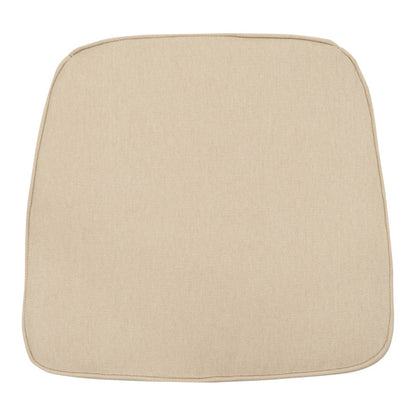 Madison Wicker quadratisches Stuhlkissen 48x48cm Beige Canvas eco+