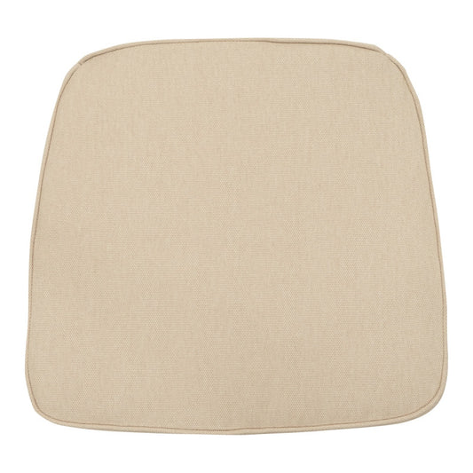 Madison Wicker quadratisches Stuhlkissen 48x48cm Beige Canvas eco+
