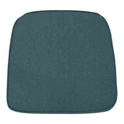 Madison Wicker quadratisches Stuhlkissen 48x48cm Sea Blue Canvas eco+