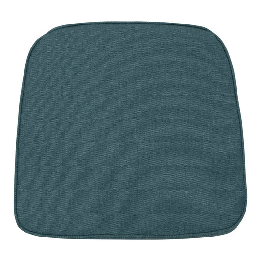 Madison Wicker quadratisches Stuhlkissen 48x48cm Sea Blue Canvas eco+