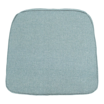 Madison stoelkussen Wicker vierkant 48x48cm Aqua canvas eco+