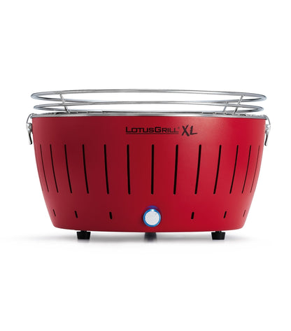 LotusGrill XL Tafelbarbecue Ø435mm (Rood)