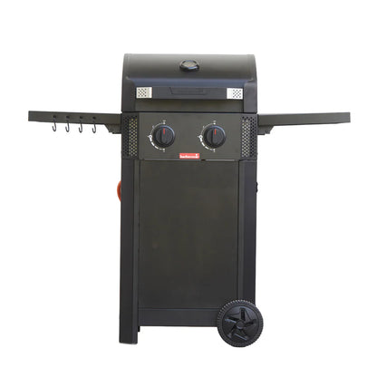 Barbecook Luca 210 GasBBQ Met Opklapbare tafels Zwart