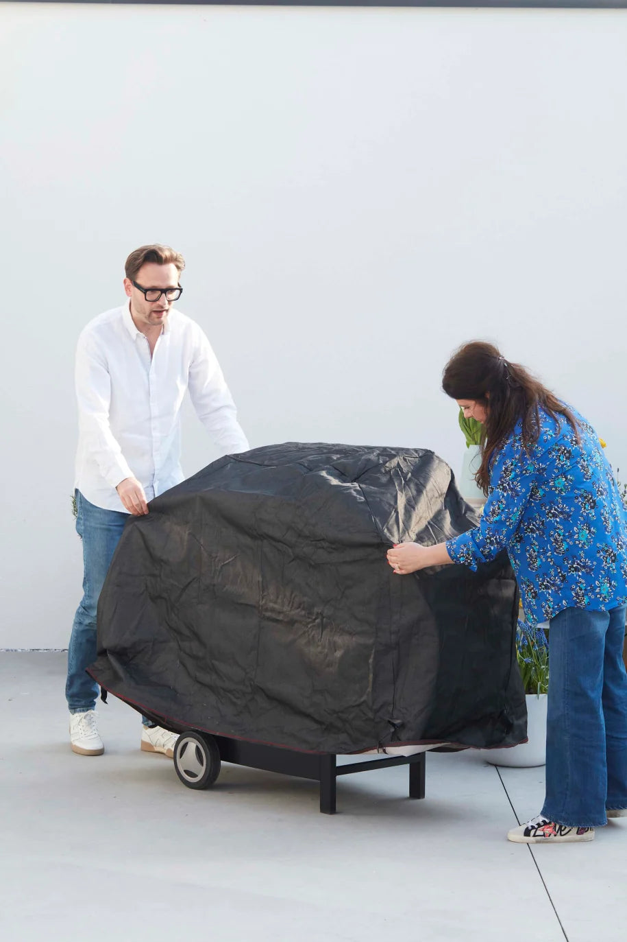 Barbecook Regenhoes Large Gas 151x56.5x107