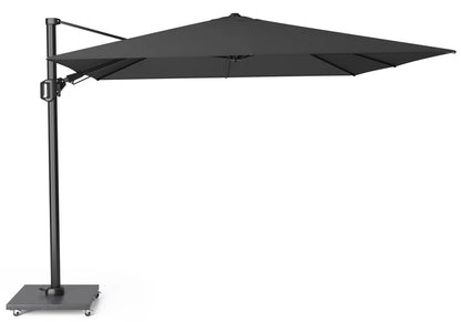 Platinum Challenger T2 Premium Ampelschirm 300x300 cm faded Black