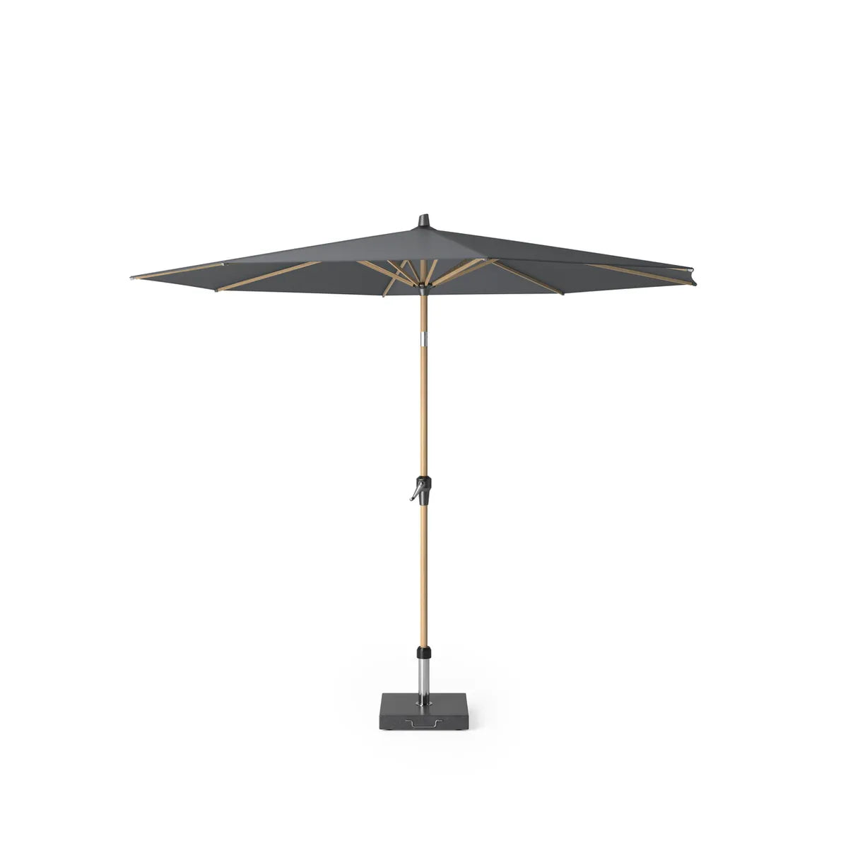 Platinum Riva Stokparasol Ø300 Teak/Antraciet