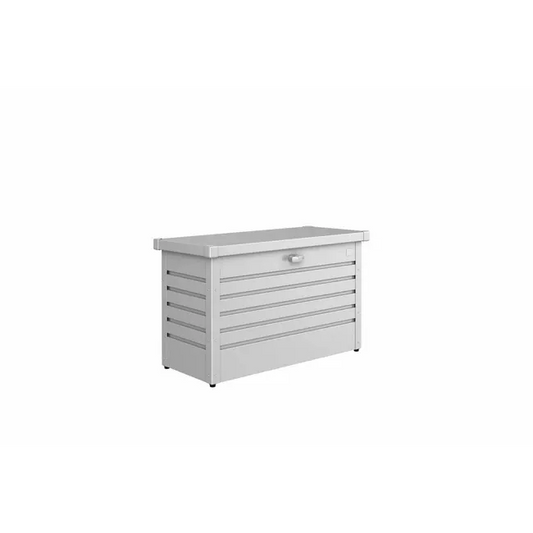 Biohort HobbyBox Kussenbox zilver metallic 100 cm