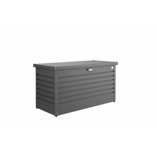 Biohort HobbyBox Kussenbox Donkergrijs metallic 130 cm