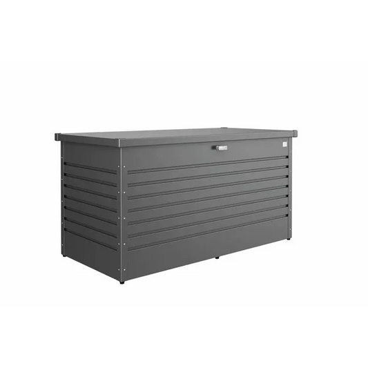 Biohort HobbyBox Kussenbox Donkergrijs metallic 160 cm
