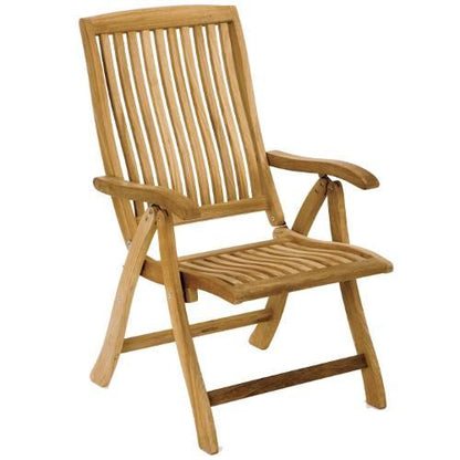 Zebra Klapstoel Ergonomisch Teak