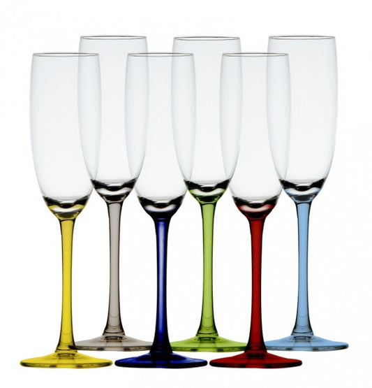 Party Colour  Champagne Cup  Ecozen  - 6pcs