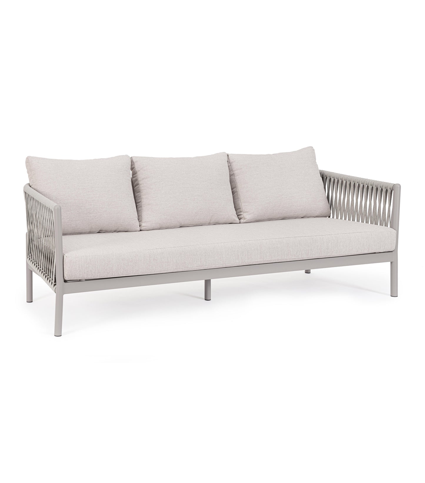 Bizzotto Florencia Natural Lounge Sofa 3-Sitzer